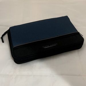 Case Logic Long CD/DVD Holder Zippered Nylon Carrying Case Holds 24 CDs Or DVD’s